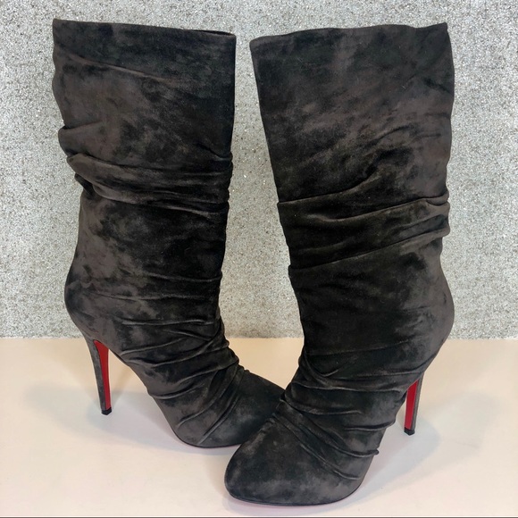 ⚡️❤️ONE DAY ONLY SALE❤️ Louboutin 120 Boots 39 - Picture 2 of 8